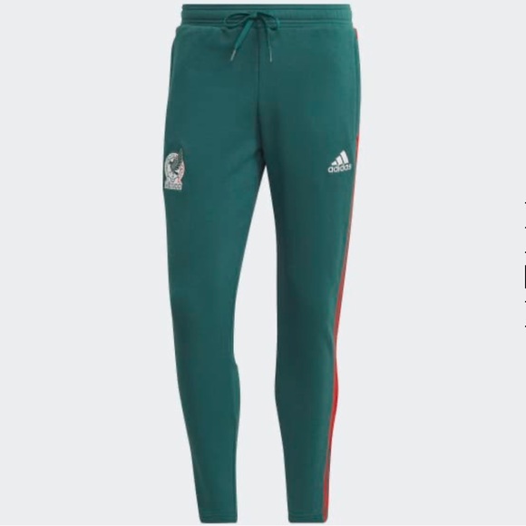 Adidas MEXICO DNA SWEAT PANTS
Size L
Green/Red - Picture 2 of 16